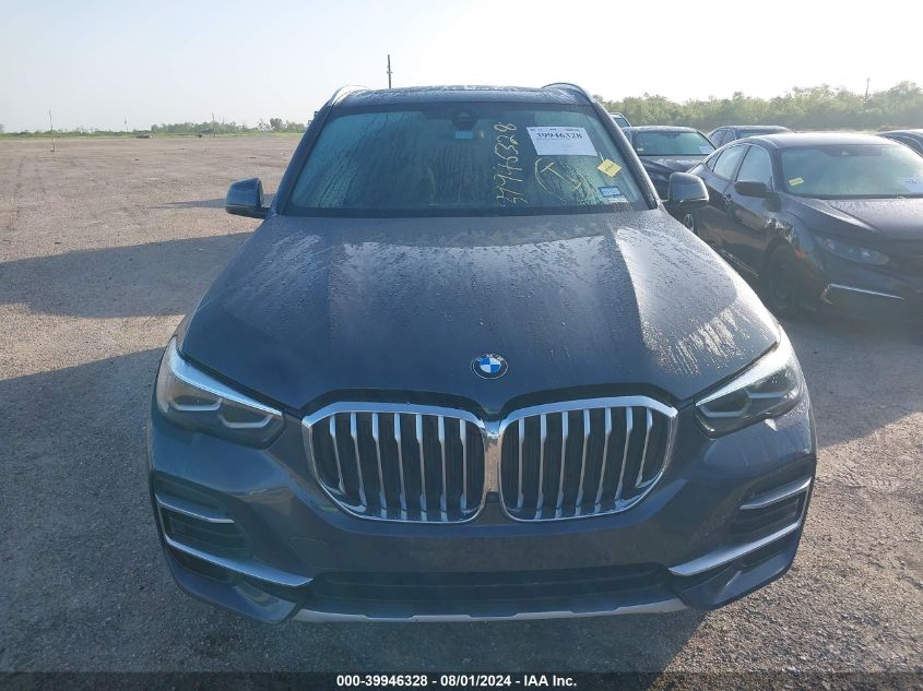 2022 BMW X5 Sdrive40I VIN: 5UXCR4C00N9K46585 Lot: 39946328