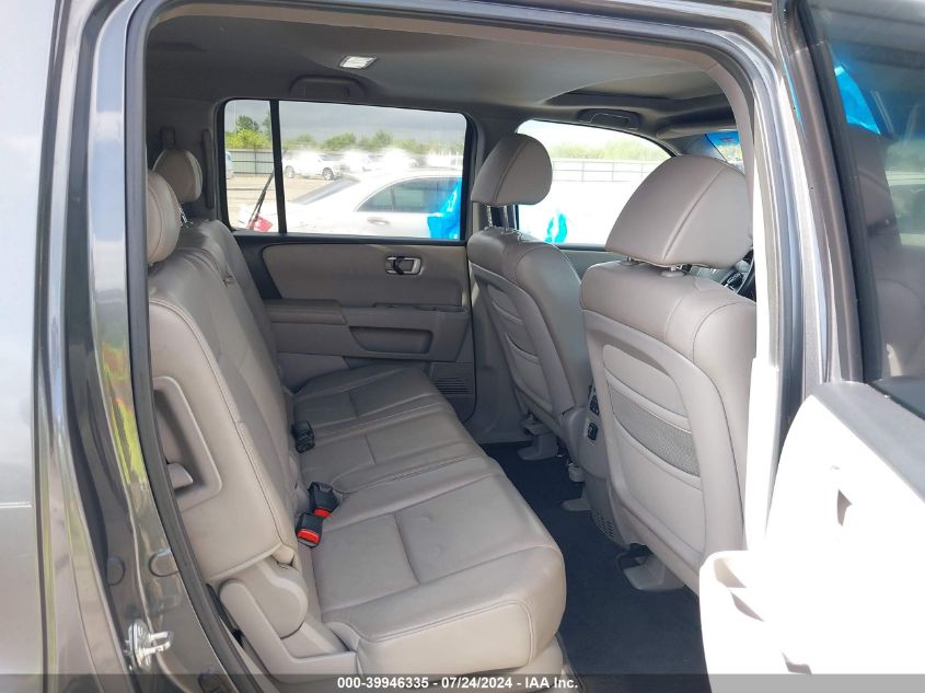 2011 Honda Pilot Ex-L VIN: 5FNYF3H56BB001838 Lot: 39946335