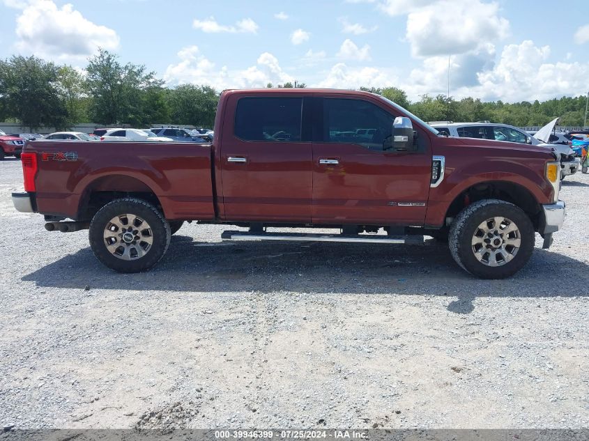 2017 Ford F-250 Lariat VIN: 1FT7W2BT8HEE31894 Lot: 39946399