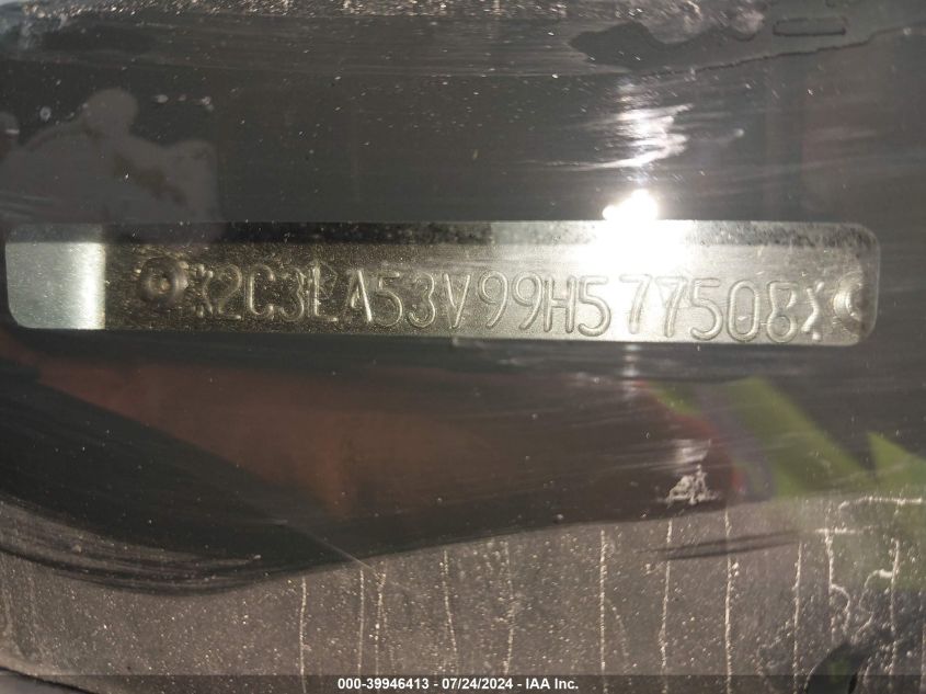 2009 Chrysler 300 Touring VIN: 2C3LA53V99H577508 Lot: 39946413