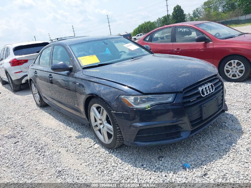 2016 Audi A6 Premium VIN: WAUFFAFC9GN186096 Lot: 39946423