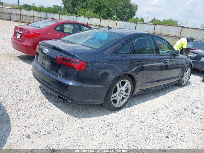 2016 Audi A6 Premium VIN: WAUFFAFC9GN186096 Lot: 39946423