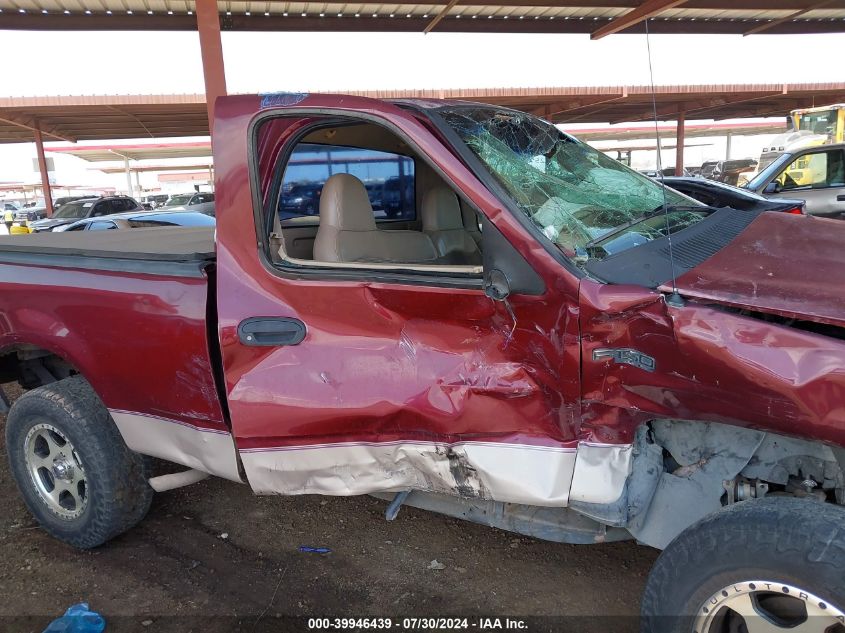 1997 Ford F-150 Standard/Xl/Xlt VIN: 1FTDF1727VNC97484 Lot: 39946439