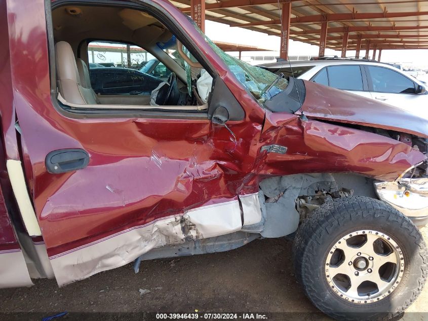 1997 Ford F-150 Standard/Xl/Xlt VIN: 1FTDF1727VNC97484 Lot: 39946439