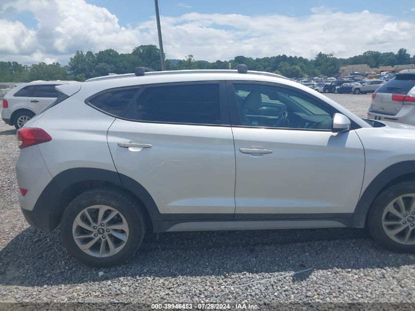 2018 Hyundai Tucson Sel VIN: KM8J3CA44JU747993 Lot: 39946453
