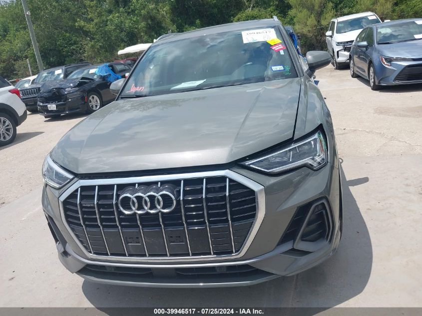 2024 Audi Q3 Premium S Line 45 VIN: WA1DECF36R1059996 Lot: 39946517