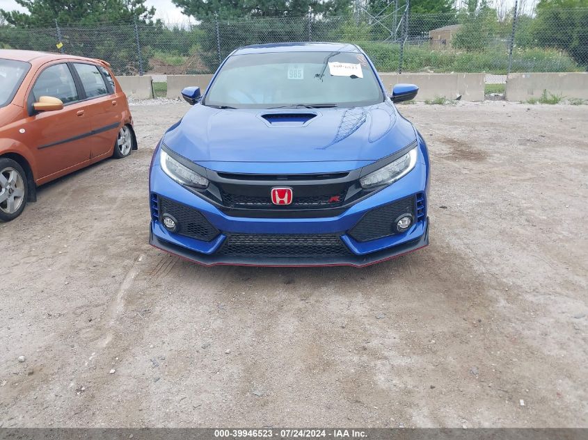 2019 Honda Civic Type R Touring VIN: SHHFK8G76KU206531 Lot: 39946523