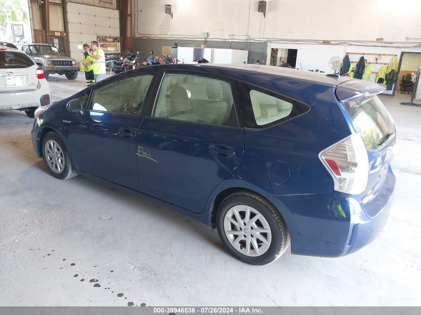 2012 Toyota Prius V Five/Three/Two VIN: JTDZN3EUXC3120896 Lot: 39946538