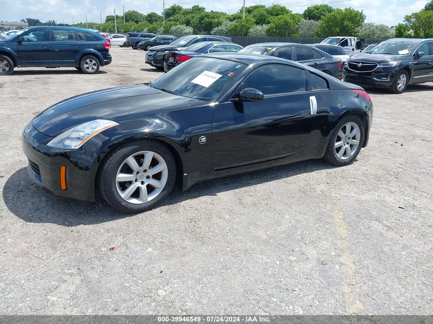 2005 Nissan 350Z Coupe VIN: JN1AZ34D55M605109 Lot: 39946549