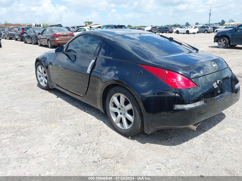 2005 Nissan 350Z Coupe VIN: JN1AZ34D55M605109 Lot: 39946549