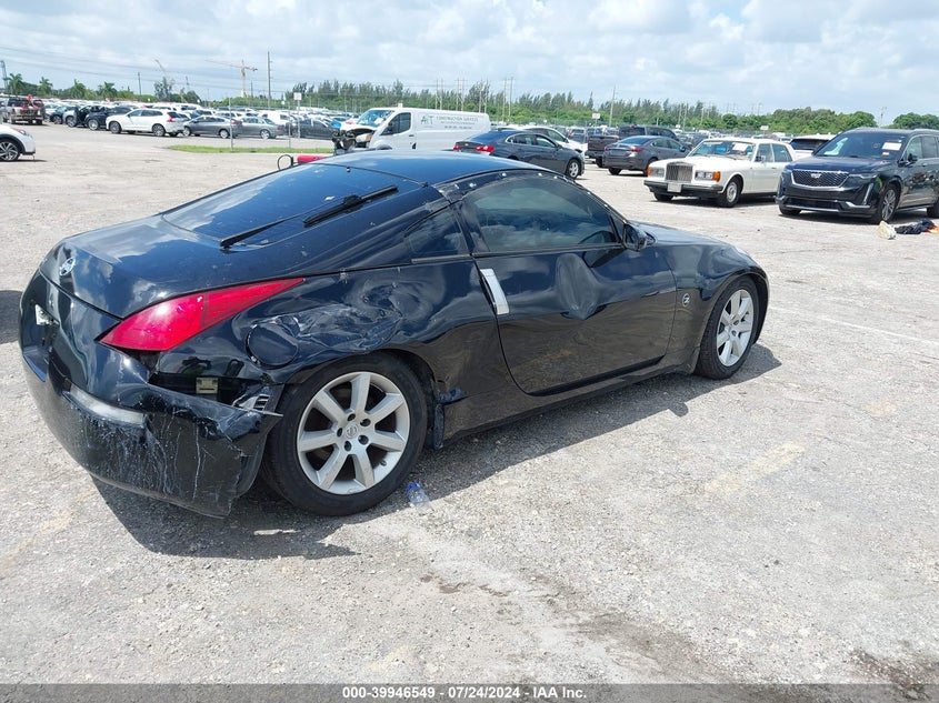 2005 Nissan 350Z Coupe VIN: JN1AZ34D55M605109 Lot: 39946549