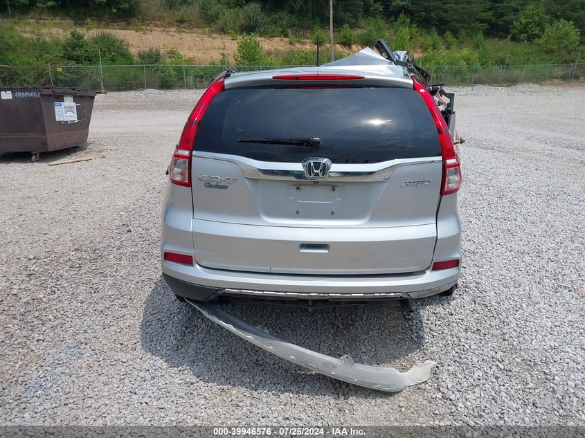 2015 Honda Cr-V Ex-L VIN: 2HKRM4H78FH600541 Lot: 39946576