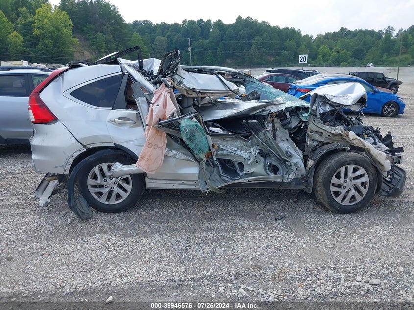 2015 Honda Cr-V Ex-L VIN: 2HKRM4H78FH600541 Lot: 39946576