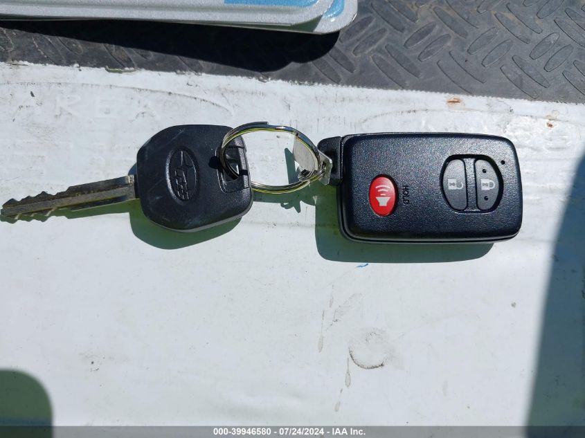 2011 Toyota Prius Two VIN: JTDKN3DU5B0292384 Lot: 39946580