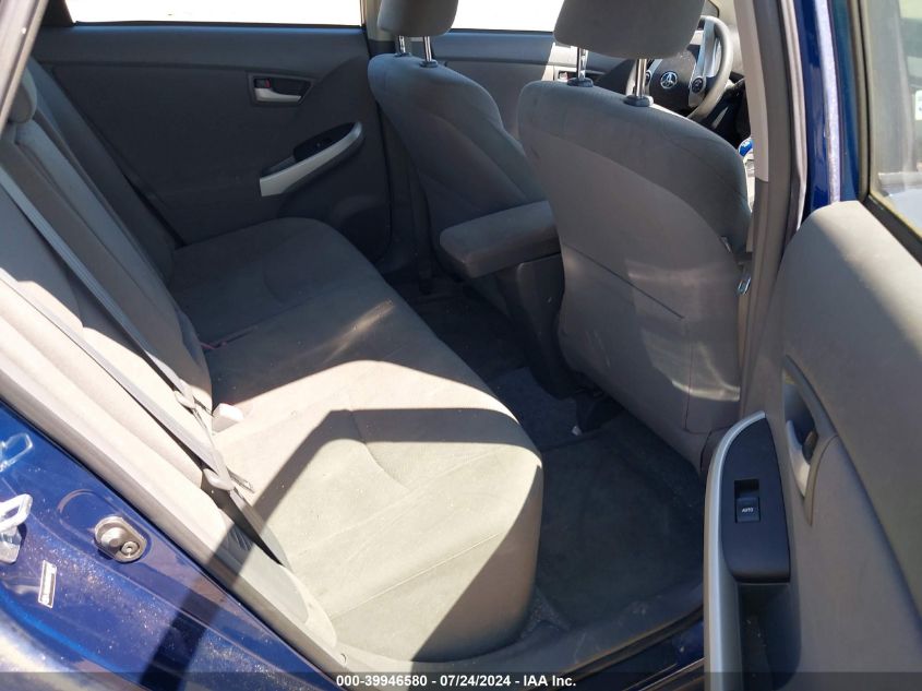 2011 Toyota Prius Two VIN: JTDKN3DU5B0292384 Lot: 39946580