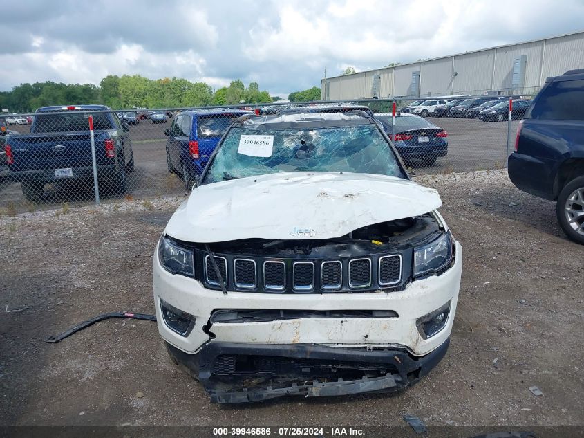 2021 Jeep Compass Limited 4X4 VIN: 3C4NJDCB8MT506501 Lot: 39946586