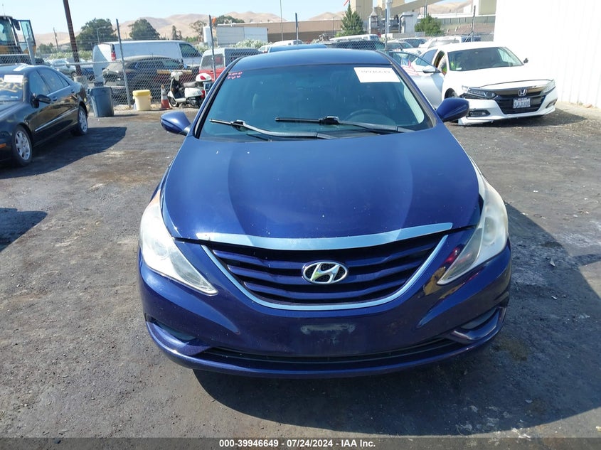 2012 Hyundai Sonata Gls VIN: 5NPEB4AC0CH452229 Lot: 39946649