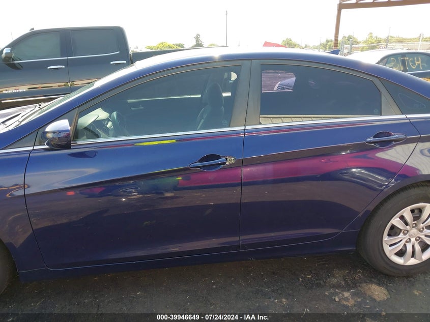 2012 Hyundai Sonata Gls VIN: 5NPEB4AC0CH452229 Lot: 39946649