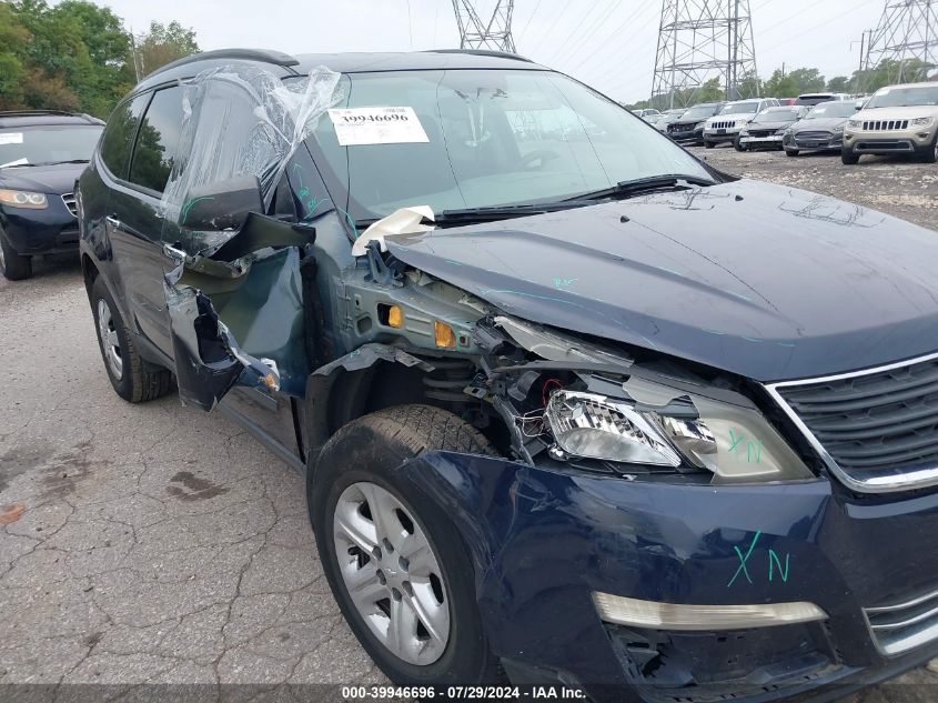 2016 Chevrolet Traverse Ls VIN: 1GNKVFED8GJ151401 Lot: 39946696