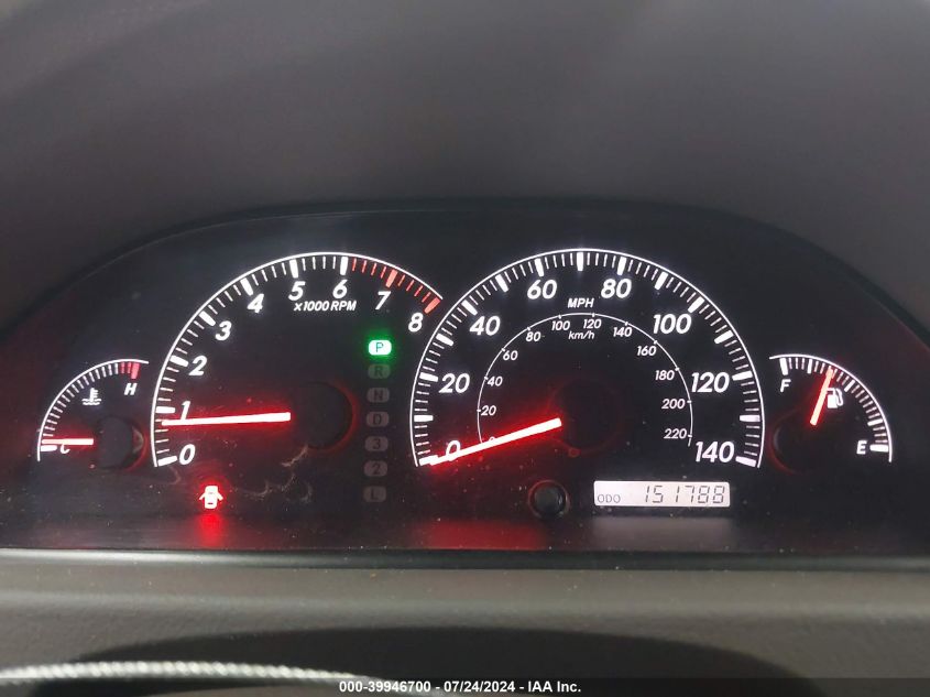 2005 Toyota Camry Le/Se/Std/Xle VIN: 4T1BE32K65U580795 Lot: 39946700