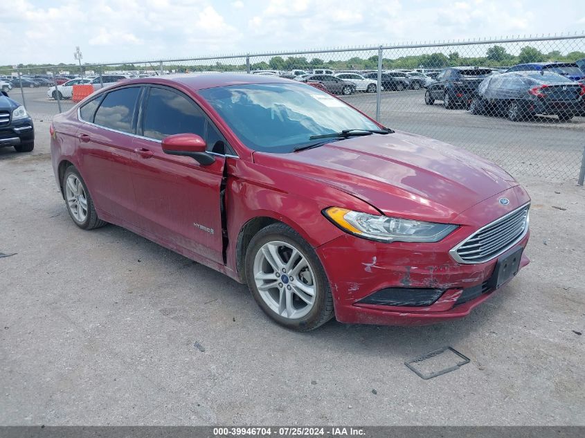 3FA6P0LU6JR141473 2018 FORD FUSION - Image 1