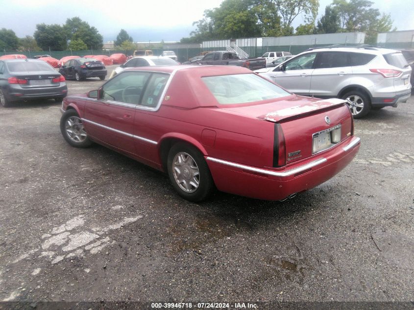 2000 Cadillac Eldorado Esc VIN: 1G6EL12Y8YU181393 Lot: 39946718