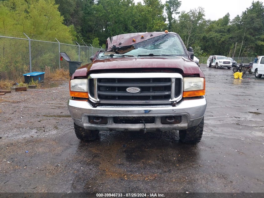2000 Ford F-250 Lariat/Xl/Xlt VIN: 1FTNW21F3YED37232 Lot: 39946733