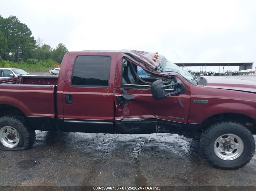 2000 Ford F-250 Lariat/Xl/Xlt VIN: 1FTNW21F3YED37232 Lot: 39946733