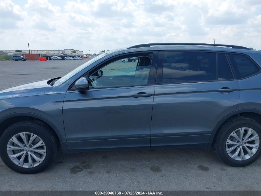 2020 Volkswagen Tiguan 2.0T S VIN: 3VV1B7AX2LM165800 Lot: 39946738