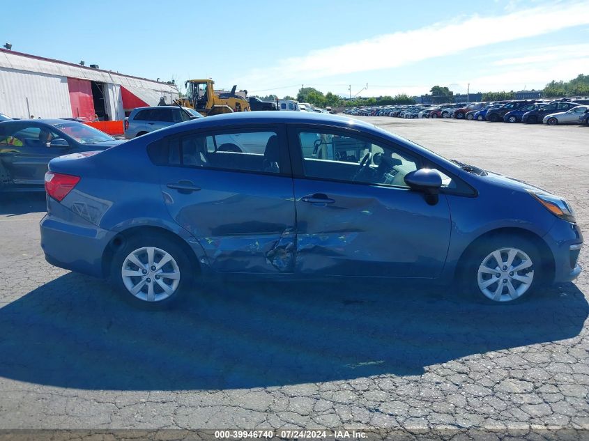 2016 Kia Rio Lx VIN: KNADM4A30G6669878 Lot: 39946740