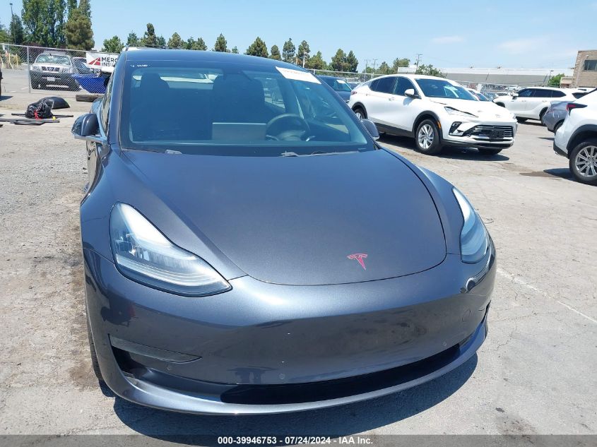 2018 Tesla Model 3 VIN: 5YJ3E1EA6JF038549 Lot: 39946753