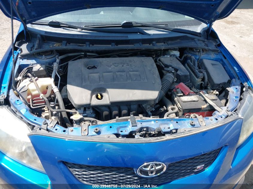 2010 Toyota Corolla S VIN: 1NXBU4EE2AZ318281 Lot: 39946755