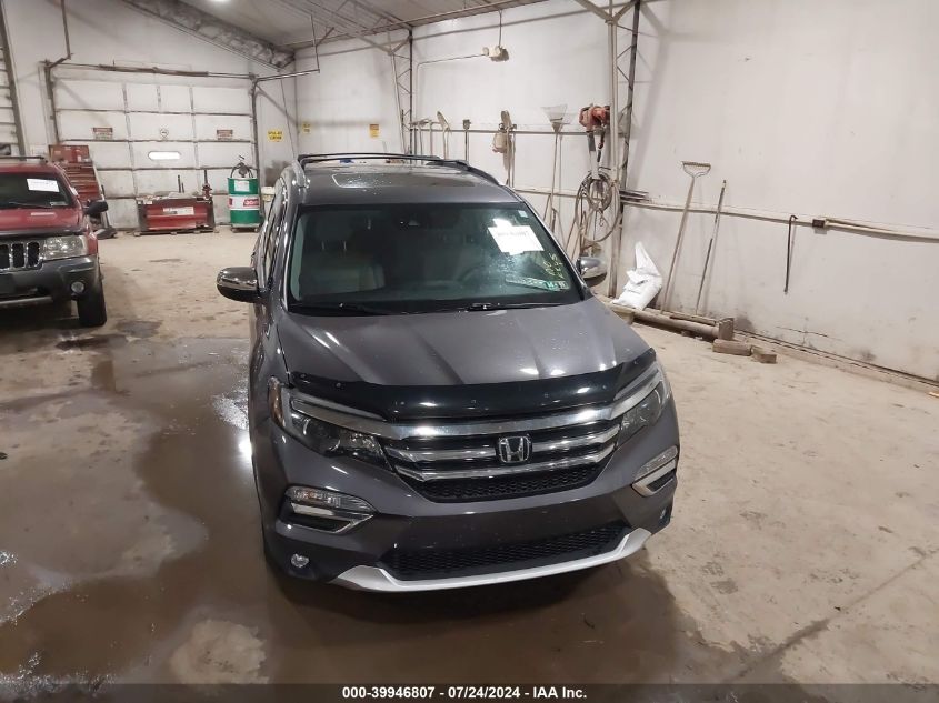 2018 Honda Pilot Elite VIN: 5FNYF6H09JB037754 Lot: 39946807