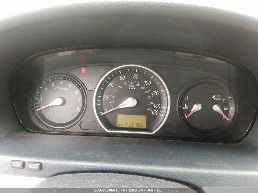 5NPET46C78H338824 | 2008 HYUNDAI SONATA