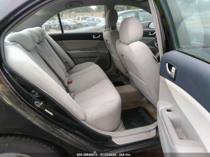 5NPET46C78H338824 | 2008 HYUNDAI SONATA