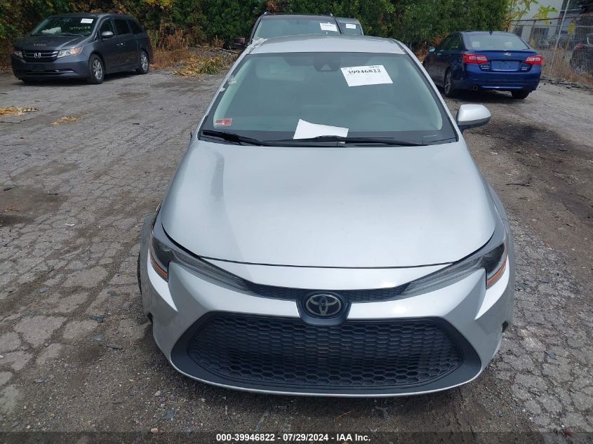 2021 Toyota Corolla Le VIN: 5YFEPMAE2MP183707 Lot: 39946822