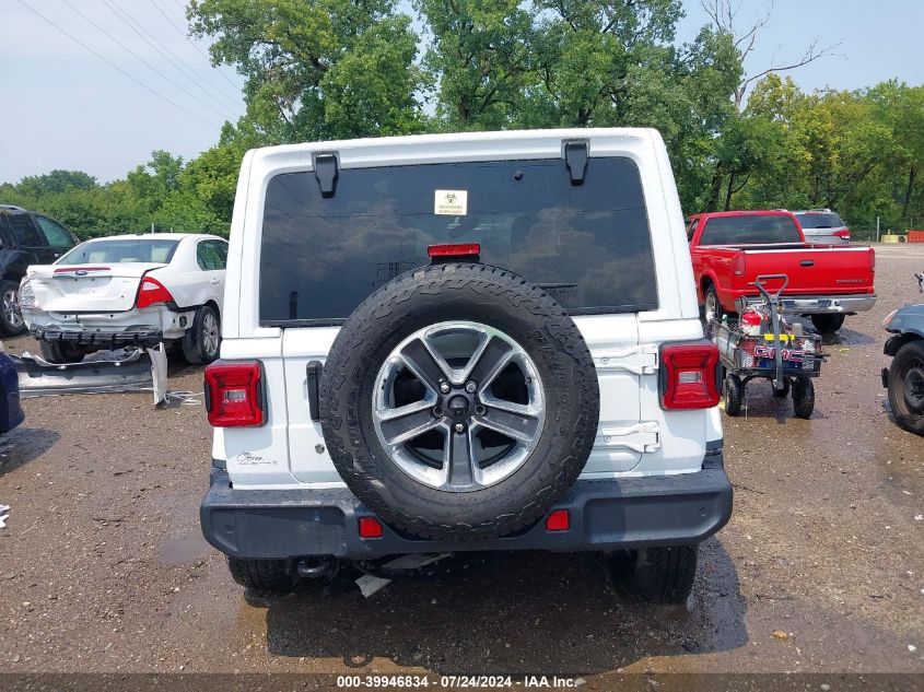 2020 Jeep Wrangler Unlimited Sahara 4X4 VIN: 1C4HJXEN4LW120947 Lot: 39946834