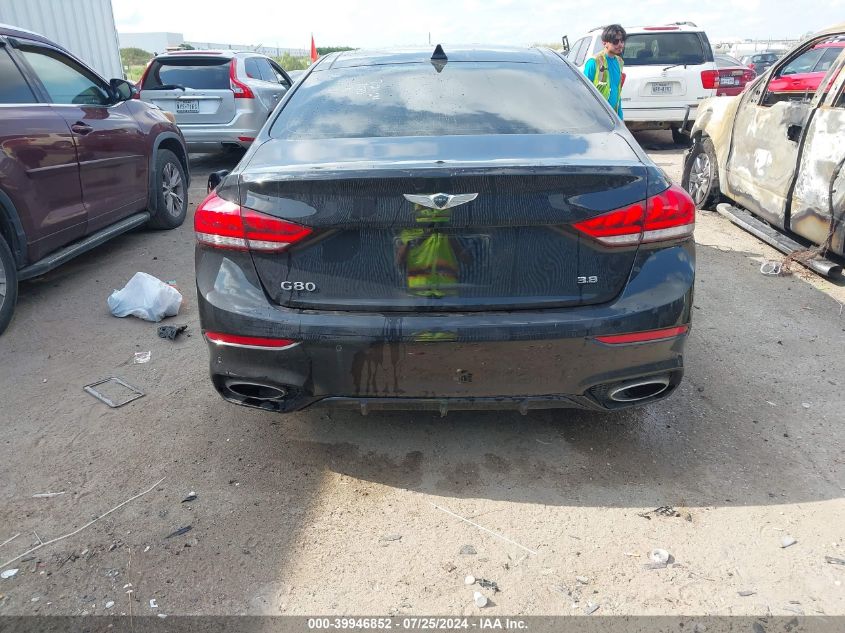 KMTFN4JE5KU322921 2019 Genesis G80 3.8