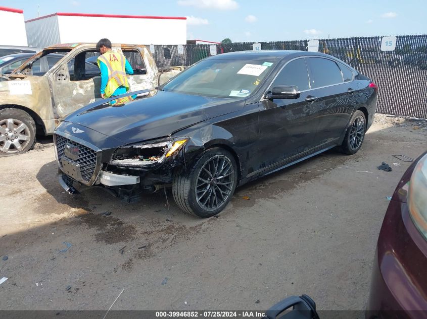 KMTFN4JE5KU322921 2019 Genesis G80 3.8