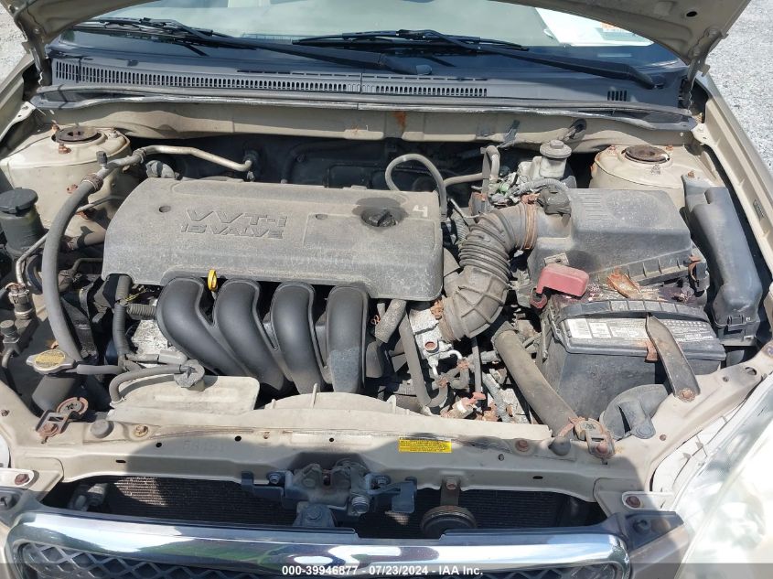 2005 Toyota Corolla Ce/Le/S VIN: 2T1BR32E85C335593 Lot: 39946877