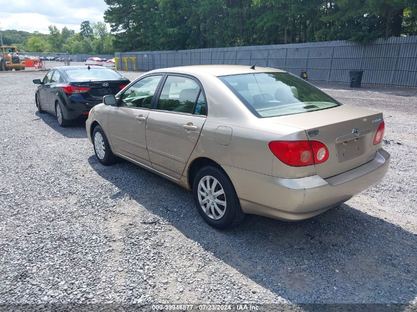 2T1BR32E85C335593 | 2005 TOYOTA COROLLA