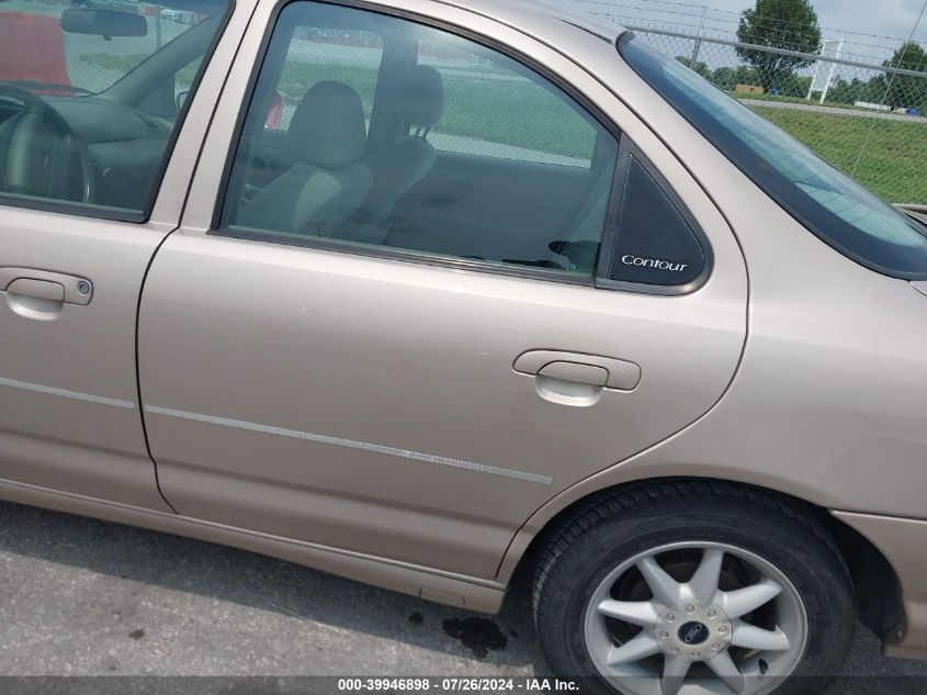 1999 Ford Contour Se VIN: 1FAFP66L9XK113718 Lot: 39946898