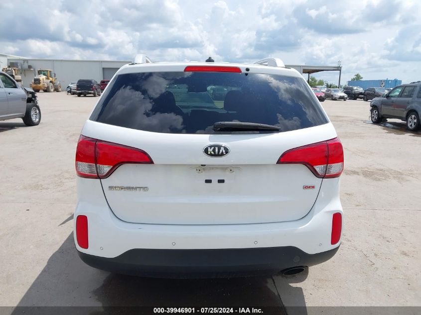 2015 Kia Sorento Lx VIN: 5XYKT3A60FG569437 Lot: 39946901