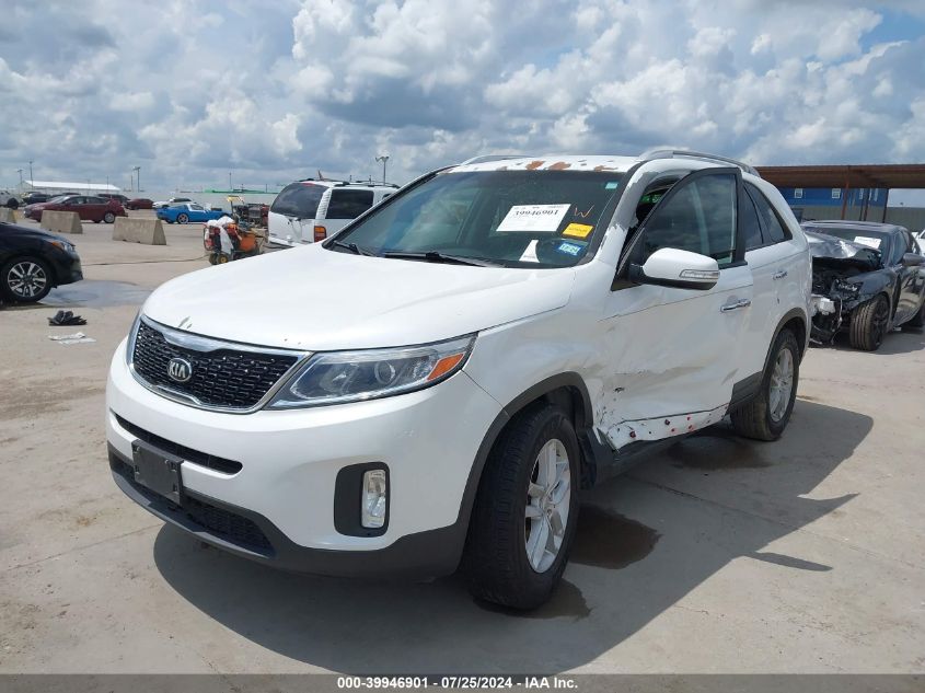 5XYKT3A60FG569437 2015 KIA SORENTO - Image 2