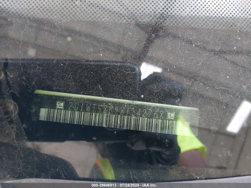 2008 Chevrolet Impala Lt VIN: 2G1WT58K981342768 Lot: 39946913