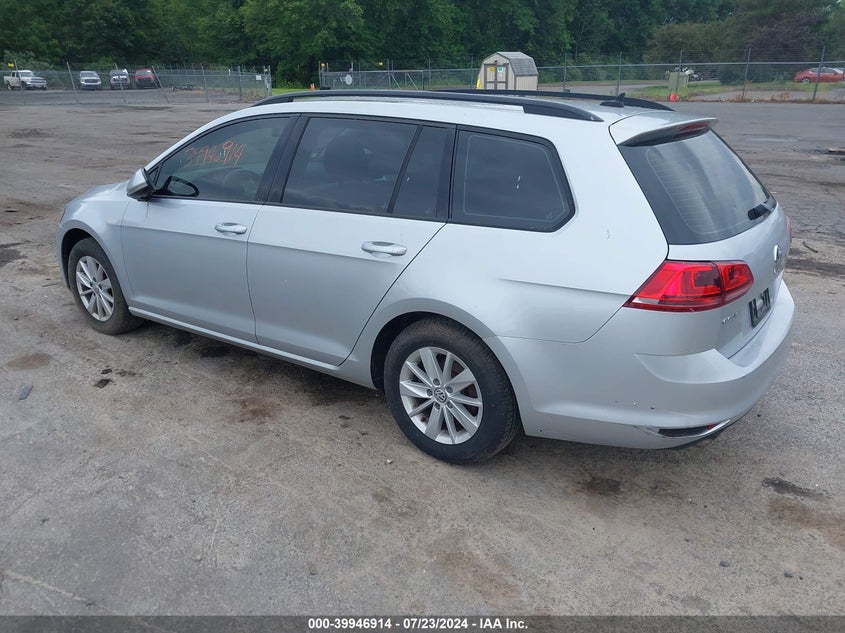 2016 VOLKSWAGEN GOLF SPORTWAGEN TSI S 4-DOOR - 3VWA17AU5GM503992