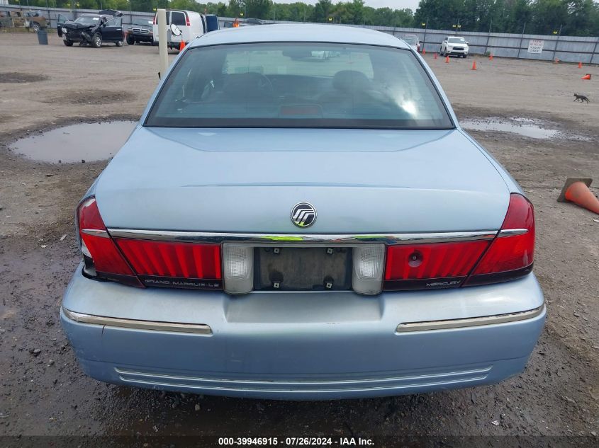 1999 Mercury Grand Marquis Ls VIN: 2MEFM75W9XX653201 Lot: 39946915