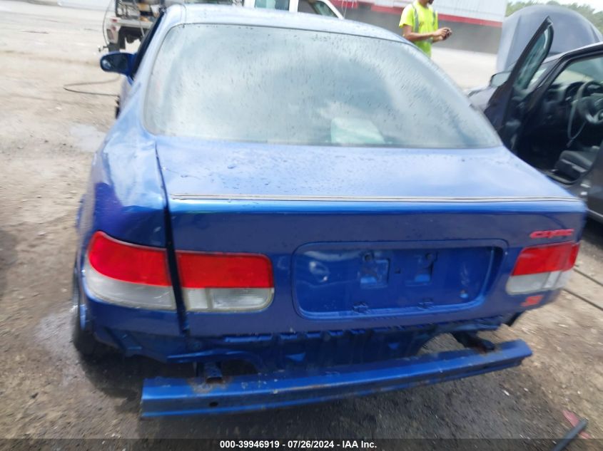 1999 Honda Civic Si VIN: 1HGEM1151XL082258 Lot: 39946919