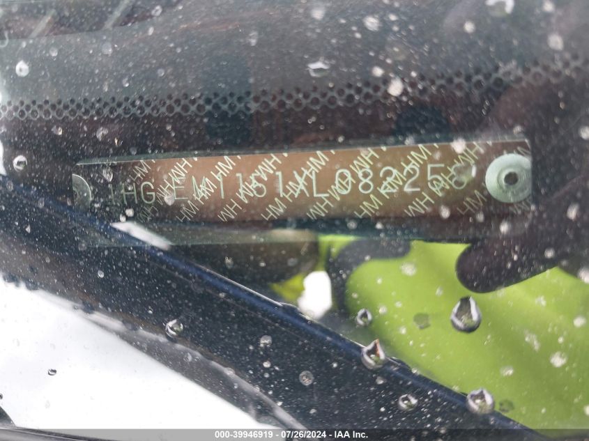 1999 Honda Civic Si VIN: 1HGEM1151XL082258 Lot: 39946919