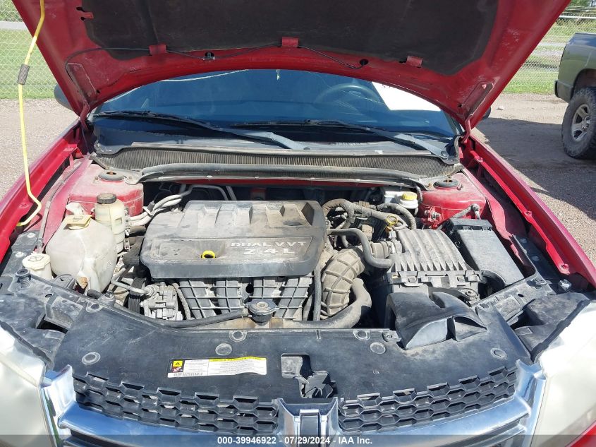 2013 Dodge Avenger Se VIN: 1C3CDZAB0DN598805 Lot: 39946922